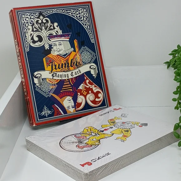 Vintage Jumbo Style Playing Cards - Picture 2 of 8